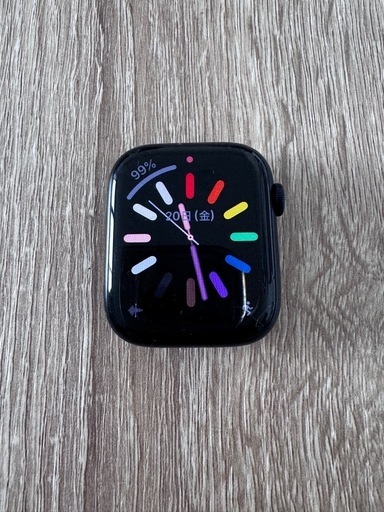 Apple Watch9 45mm 本体 スポーツバンドループブラックGPS100%バッテリー美品