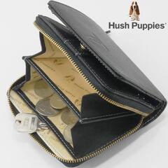 Hush Puppies ハッシュパピー 2つ折り財布 BK の画像