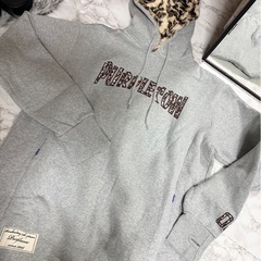 🤍パーカー　purple cow　裏起毛ゲレンデ仕様？