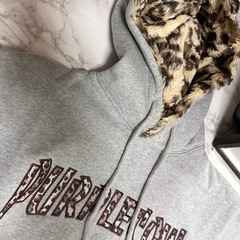 🤍パーカー　purple cow　裏起毛ゲレンデ仕様？の画像