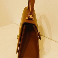 レディースハンドバック　ショルダーバック　ブラウン　美品の画像