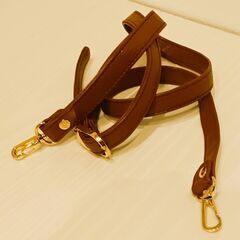 レディースハンドバック　ショルダーバック　ブラウン　美品の画像
