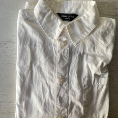 白シャツ　コムサイズム　130