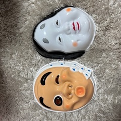 ひょっとこ　おかめ　お面　和装前撮り
