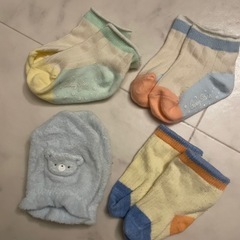 👶🏻　ベビー靴下4点andミトンおまけ