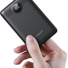 VEGER モバイルバッテリー 10000mAh 大容量 急速充...