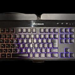 CORSAIR K55 RGB ゲーミングキーボードの画像