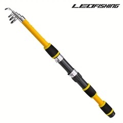 LEOFISHING 170cm/5.58ft コンパクトで軽量な伸縮式釣り竿&CTR シリーズ 12 軸スピニングリールの画像