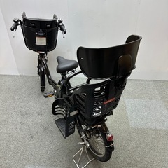 ヤマハパスKISS 3人乗り対応電動自転車　チャイルドシート付き　お買い得の画像