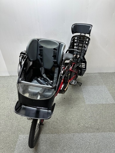 3人乗り電動自転車　ヤマハパスKISS 子供乗せシート付き