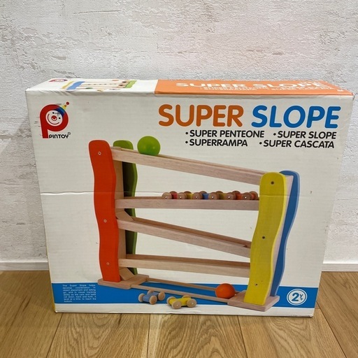 Pintoy SUPER SLOPE 知育玩具木のおもちゃ スロープトイ　木製