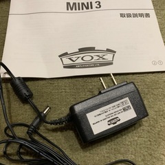【受渡し予定者決定】☆VOX MINI3ギターアンプ☆取説付☆の画像