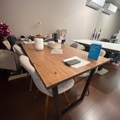 ダイニングテーブル　椅子　セット　の画像