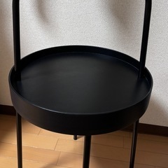 サイドテーブル ブラック 