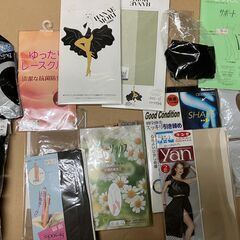 未使用保管品　レディース靴下ストッキング等纏めての画像