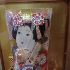 羽子板　ガラスケース入り　美品の画像