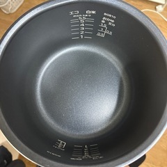 タイガー マイコン炊飯ジャー JBH-G2型 炊きたて 5.5合炊き ホワイトの画像