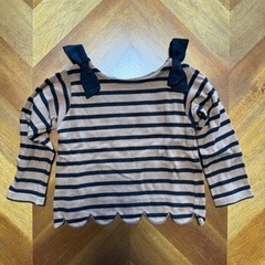 【無料】鈴鹿41 petit main長袖Tシャツ90cm