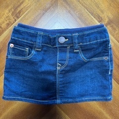 【無料】鈴鹿45 GAP babyデニムスカート1歳〜1歳半用