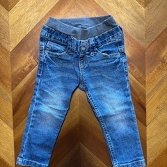 【無料】鈴鹿47 キッズデニムパンツ80cm