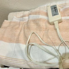 電気毛布 掛け敷き セミダブルの画像