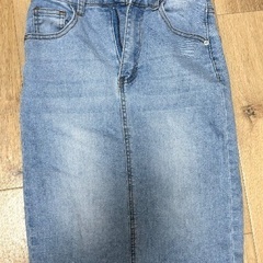 未使用　今期物　shein デニム　ジーンズ　タイト　スカート　...