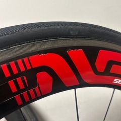 ENVE SES 11sリアフロント　リムセット　CHRISKINGハブ　ホイールセット　カーボンの画像