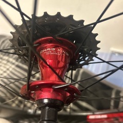 ENVE SES 11sリアフロント　リムセット　CHRISKINGハブ　ホイールセット　カーボンの画像