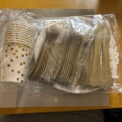 新品　使い捨て食器の画像