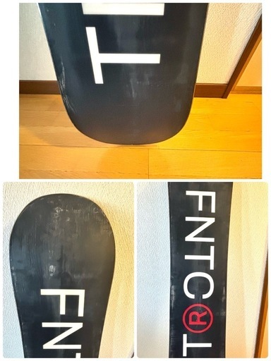 値引き対応可能 美品 FNTC TNTR 150cm BLACK/RED 21-22モデル