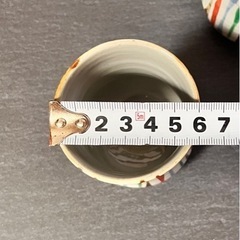 清水焼　湯呑み5つセットの画像