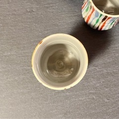 清水焼　湯呑み5つセットの画像