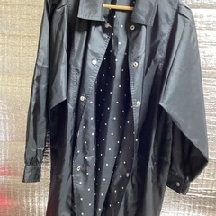 クリーニング済、レインコート？美品ですの画像