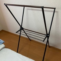 【値下げしました！】ニトリ　コンパクトX型物干し