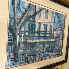 絵画　洋風　カフェの画像