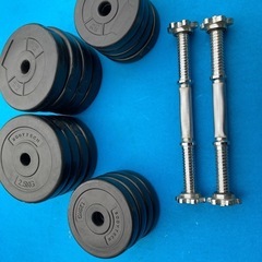 ダンベル・バーベル・インクラインベンチセットの画像