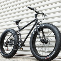 自転車　ファットバイク FATBIKE 6段変速 26インチ