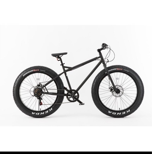 自転車　ファットバイク FATBIKE 6段変速 26インチ