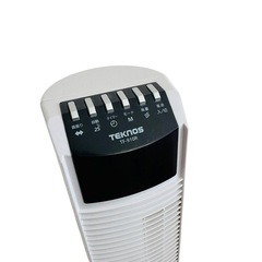 TEKNOS 省スペースタワー扇風機 TF-910R 日用雑貨 A12020 の画像