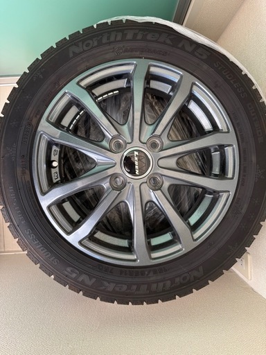 155/65R14　4本スタッドレスタイヤホイール付き