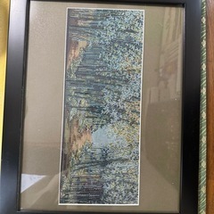大島紬　絵画