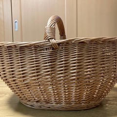 籐の籠の画像