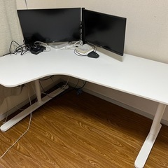 [取引中]IKEA BEKANT ベカント コーナーデスク