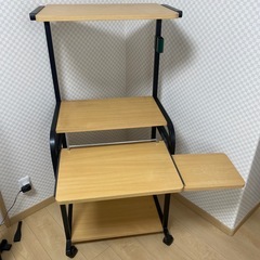 美品　【今月まで】パソコンラック　パソコンテーブル 