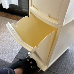 ゴミ箱　スリム　3段　ダストボックスの画像