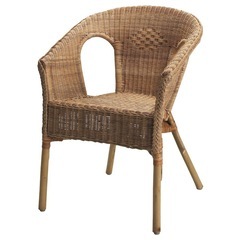 IKEA ラタンチェア　定価17000円 大人気の画像