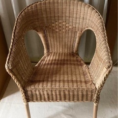 IKEA ラタンチェア　定価17000円 大人気の画像
