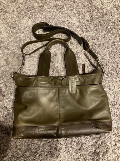 COACH トンプソン アーバンコミューター トート 2WAY レザー
