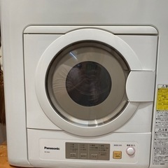 衣類乾燥機　6キロ　Panasonic NH-D603