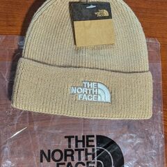 THE NORTH FACE ビーニーキャップ (ベージュ)